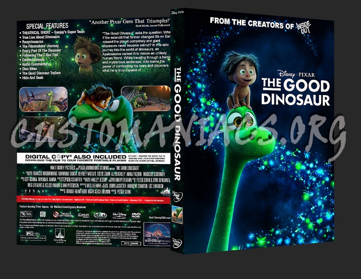 The Good Dinosaur dvd cover