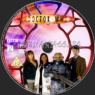 Doctor Who Series Four Volume Two dvd label