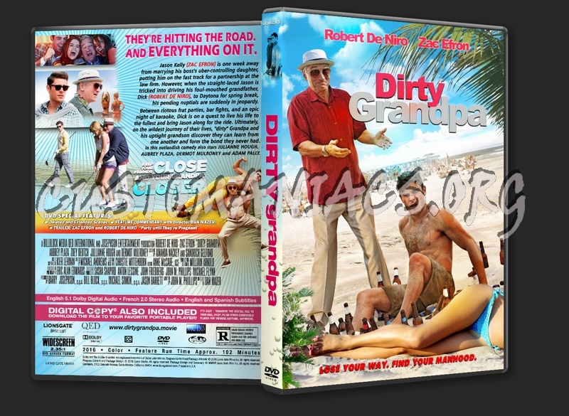 Dirty Grandpa (2016) dvd cover