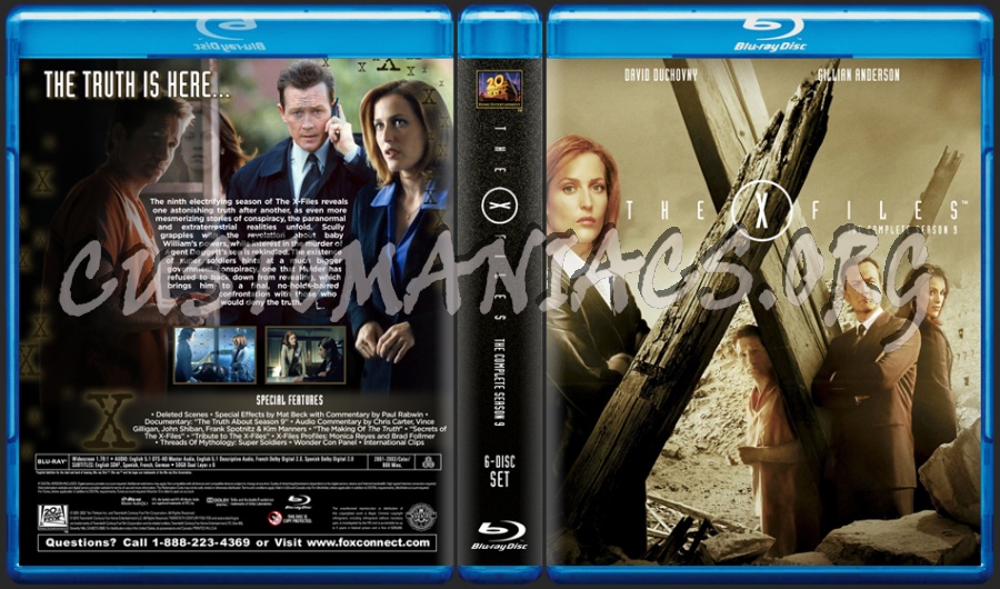 The X-Files Season 9 dvd cover