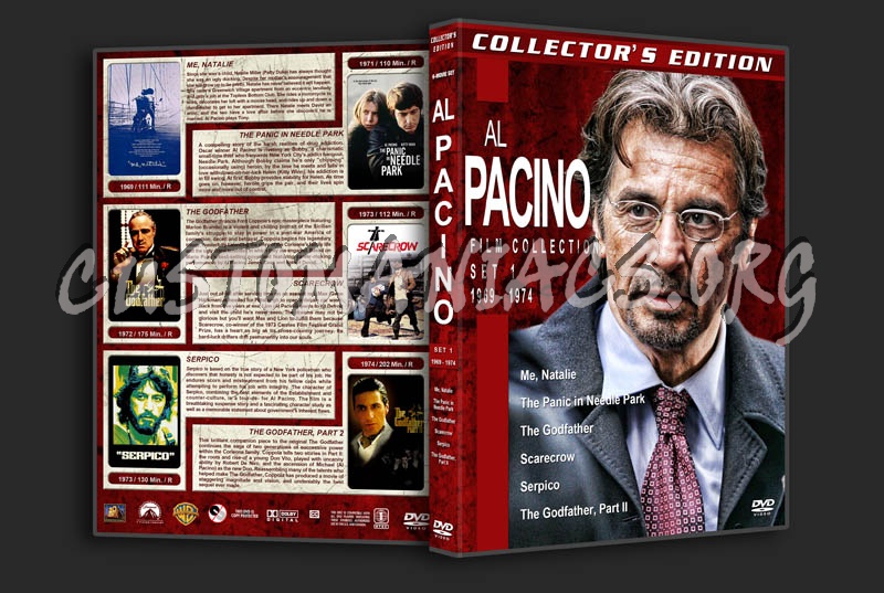 Al Pacino Film Collection - Set 1 (1969-1974) dvd cover