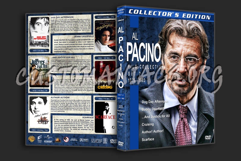 Al Pacino Film Collection - Set 2 (1975-1983 ) dvd cover