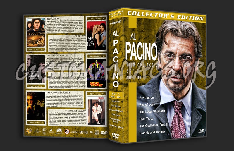 Al Pacino Film Collection - Set 3 (1985-1991) dvd cover