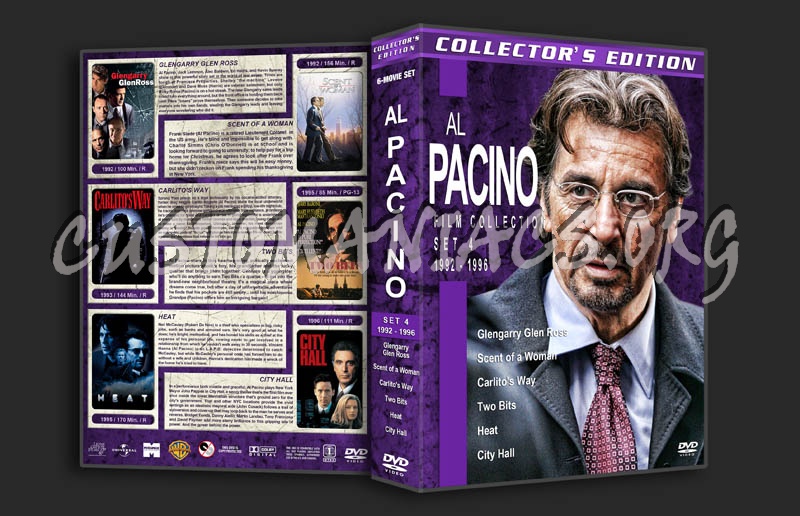 Al Pacino Film Collection - Set 4 (1992-1996) dvd cover
