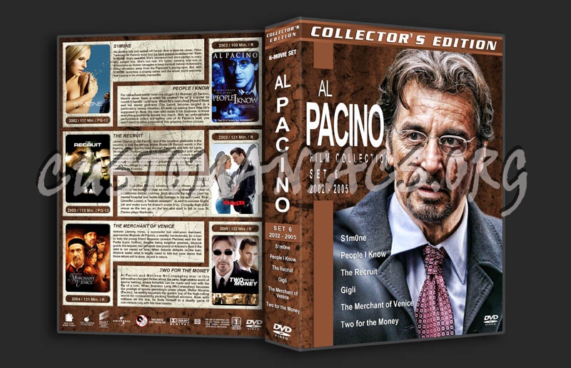 Al Pacino Film Collection - Set 6 (2002-2005) dvd cover