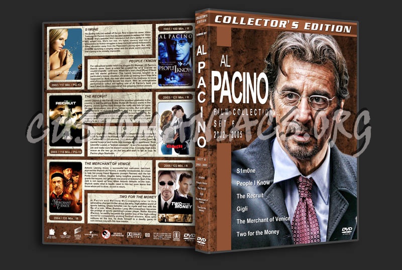 Al Pacino Film Collection - Set 6 (2002-2005) dvd cover