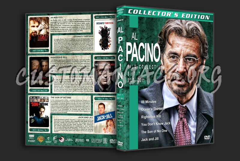 Al Pacino Film Collection - Set 7 (2007-2011) dvd cover