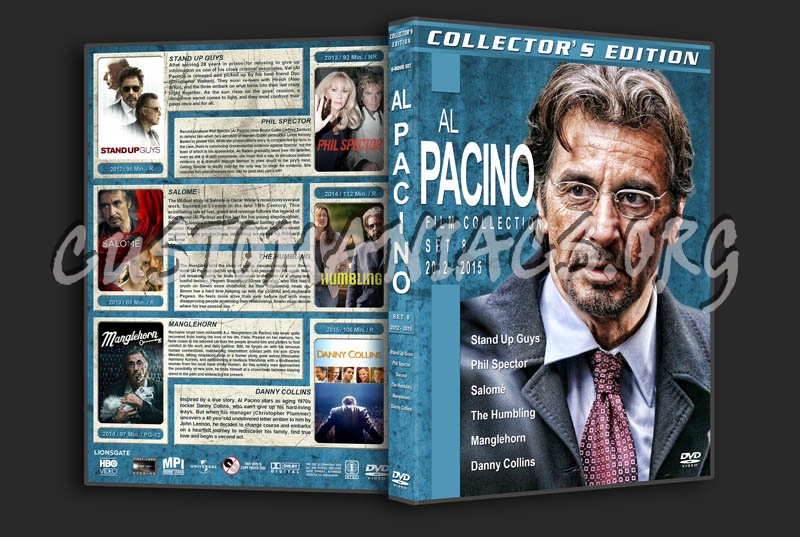 Al Pacino Film Collection - Set 8 (2012-2015) dvd cover