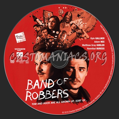 Band of Robbers dvd label