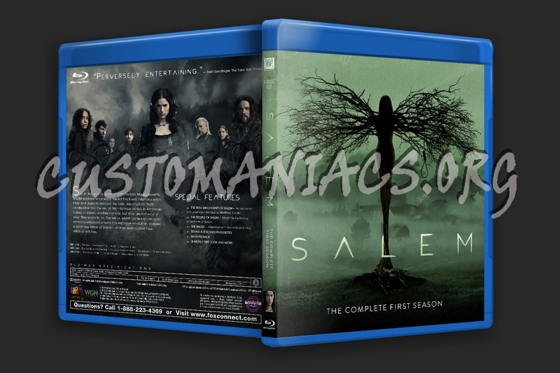 Salem - Season 1 blu-ray cover