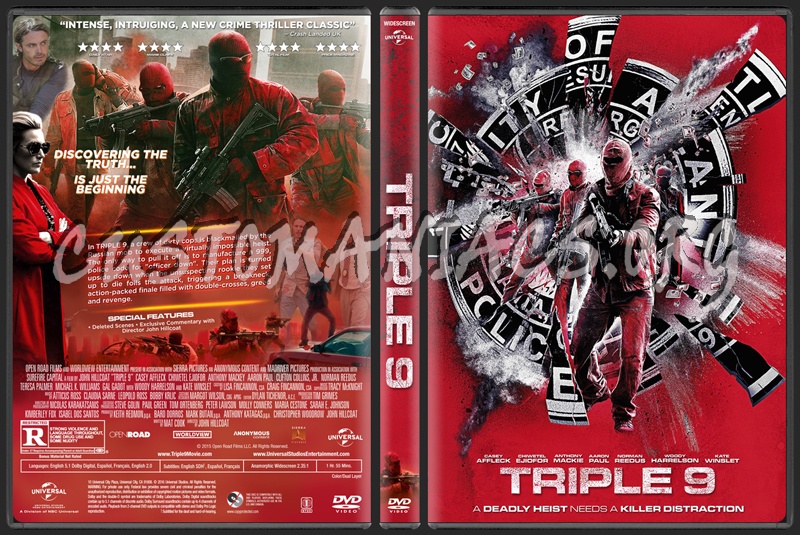 Triple 9 dvd cover