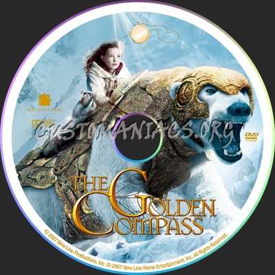 The Golden Compass dvd label