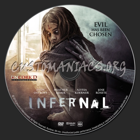 Infernal dvd label