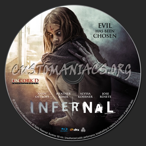 Infernal blu-ray label