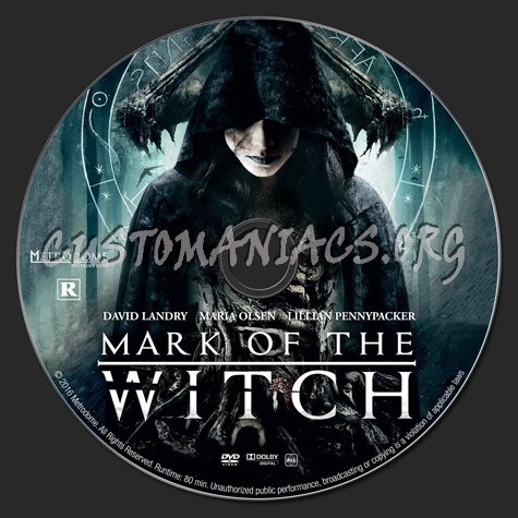 Mark of the Witch dvd label