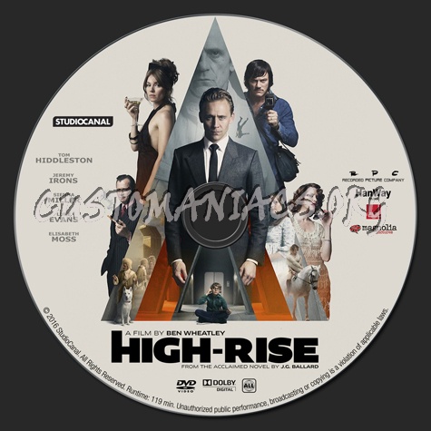 High-Rise dvd label