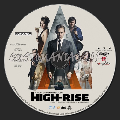 High-Rise blu-ray label