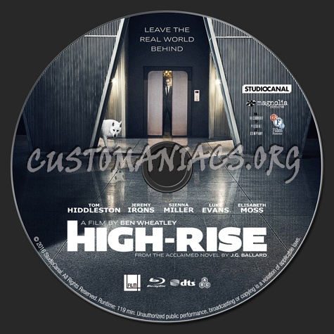 High-Rise blu-ray label