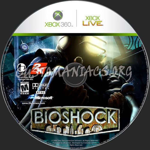 Bioshock dvd label