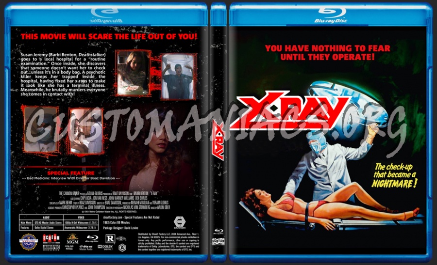 X-Ray (aka Hospital Massacre) dvd cover