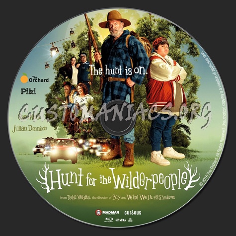 Hunt for the Wilderpeople blu-ray label