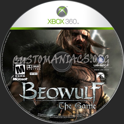 Beowulf dvd label