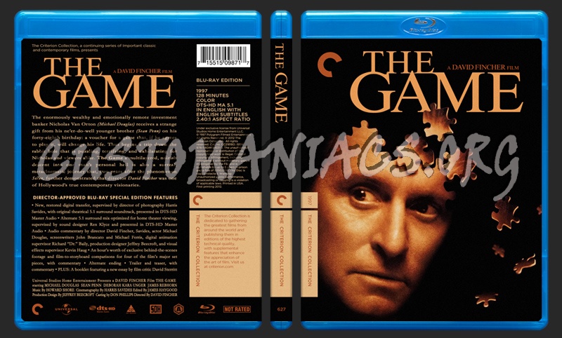 627 - The Game blu-ray cover