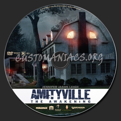 Amityville: The Awakening dvd label