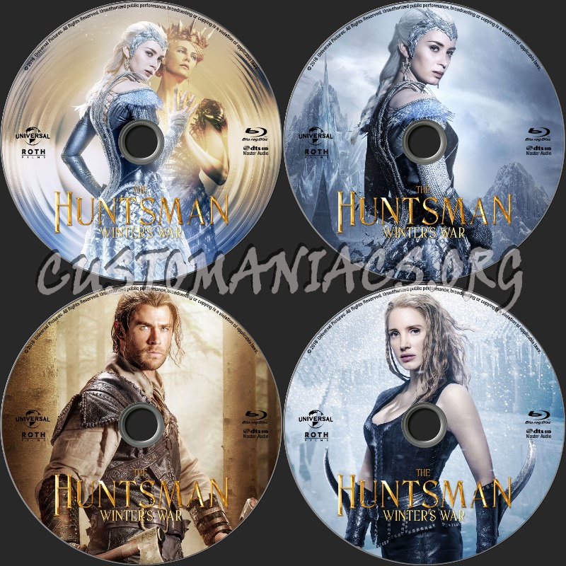 The Huntsman: Winter's War blu-ray label