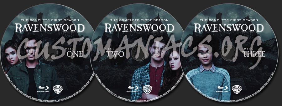 Ravenswood - The Complete First Season blu-ray label