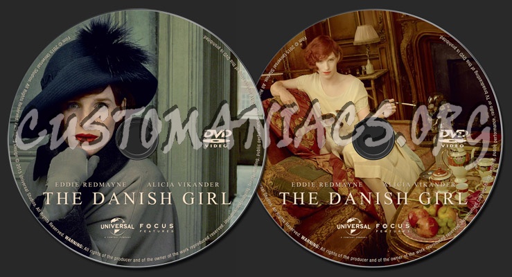 The Danish Girl dvd label