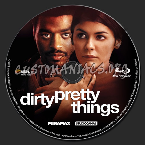 Dirty Pretty Things blu-ray label