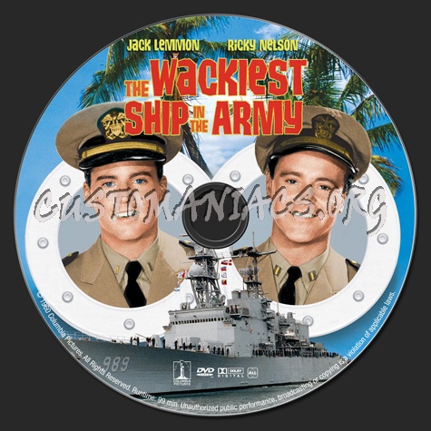 The Wackiest Ship in the Army dvd label