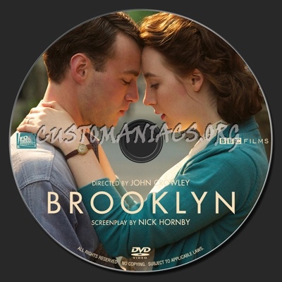 Brooklyn (2015) dvd label