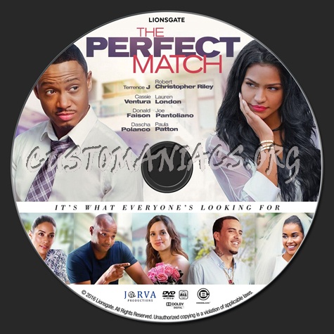 The Perfect Match dvd label