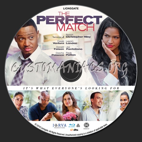 The Perfect Match blu-ray label