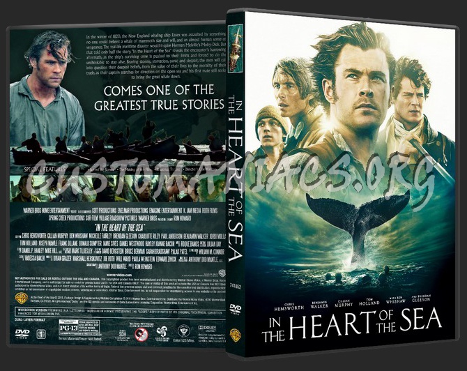 In the Heart of the Sea dvd cover