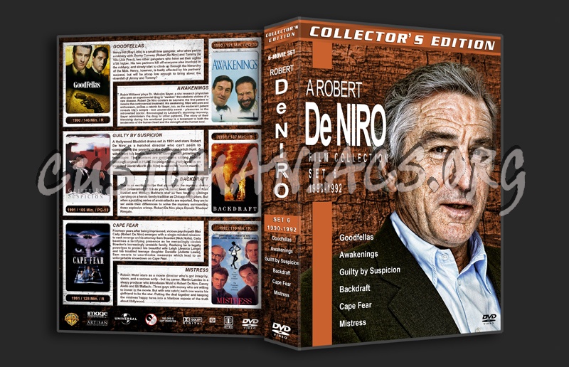 Robert DeNiro Film Collection - Set 6 (1990-1992) dvd cover