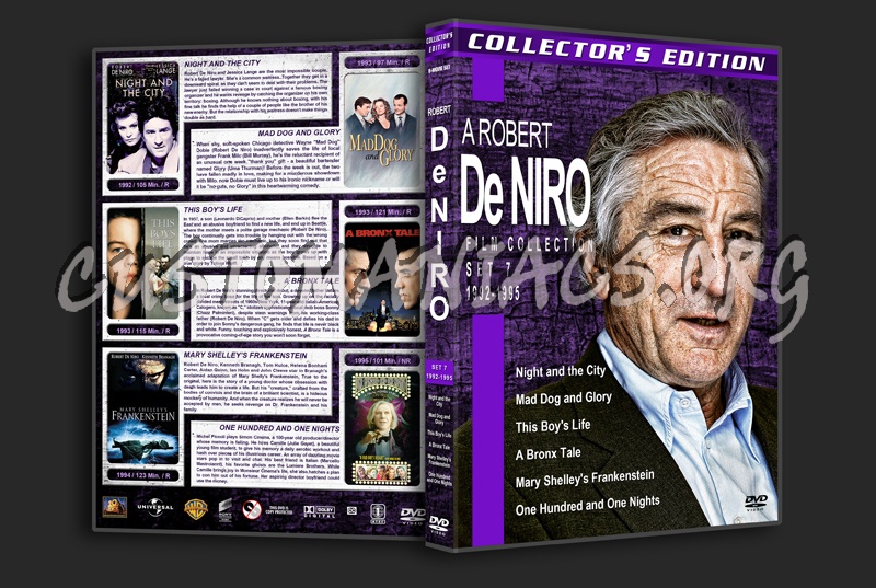 Robert DeNiro Film Collection - Set 7 (1992-1995) dvd cover