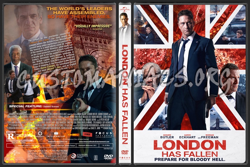 London Has Fallen dvd cover