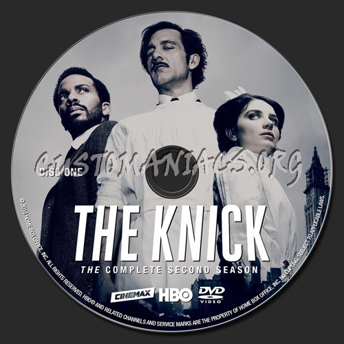 The Knick Season 2 dvd label