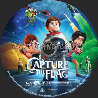 Capture the Flag blu-ray label