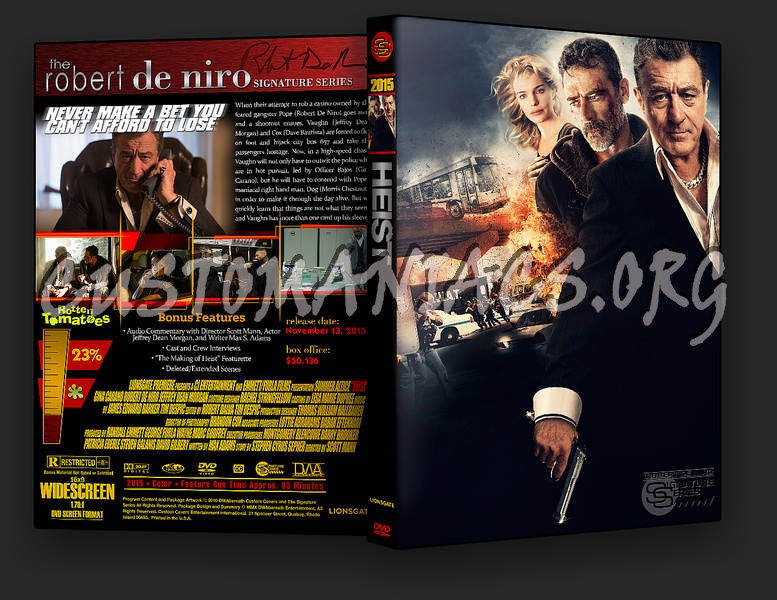 Heist dvd cover