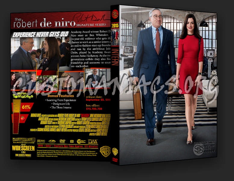 The Intern dvd cover