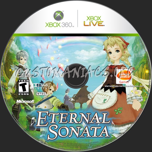Eternal Sonata dvd label
