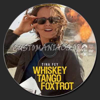 Whiskey Tango Foxtrot dvd label