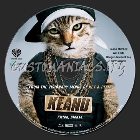 Keanu blu-ray label