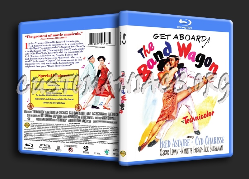 The Band Wagon blu-ray cover