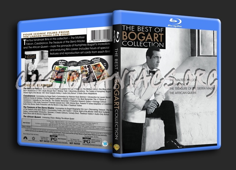 The Best of Bogart Collection blu-ray cover