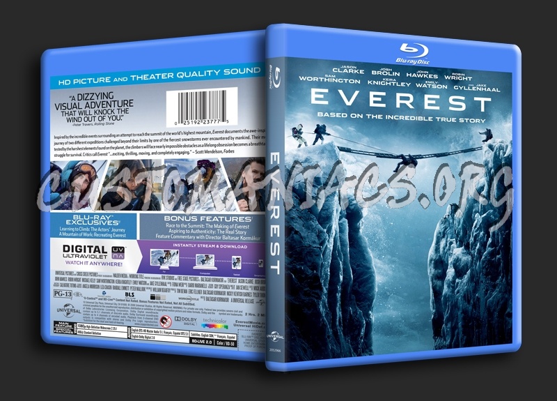 Everest blu-ray cover